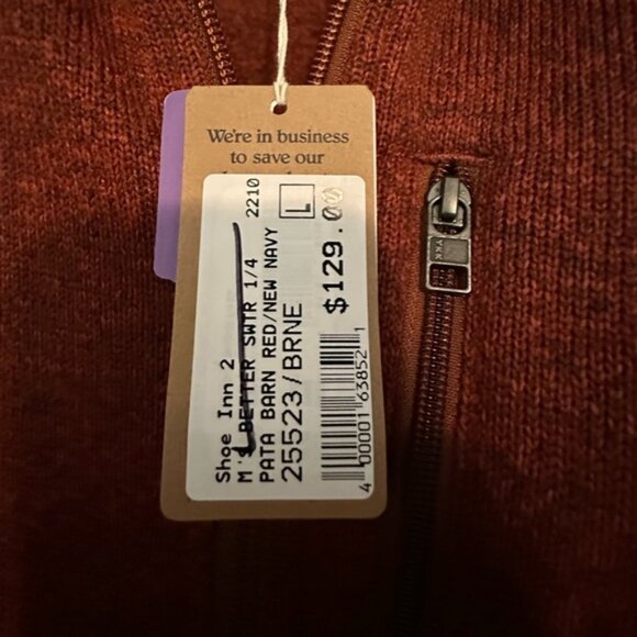 NWT Patagonia Pullover Quarter Zip - Picture 6 of 8